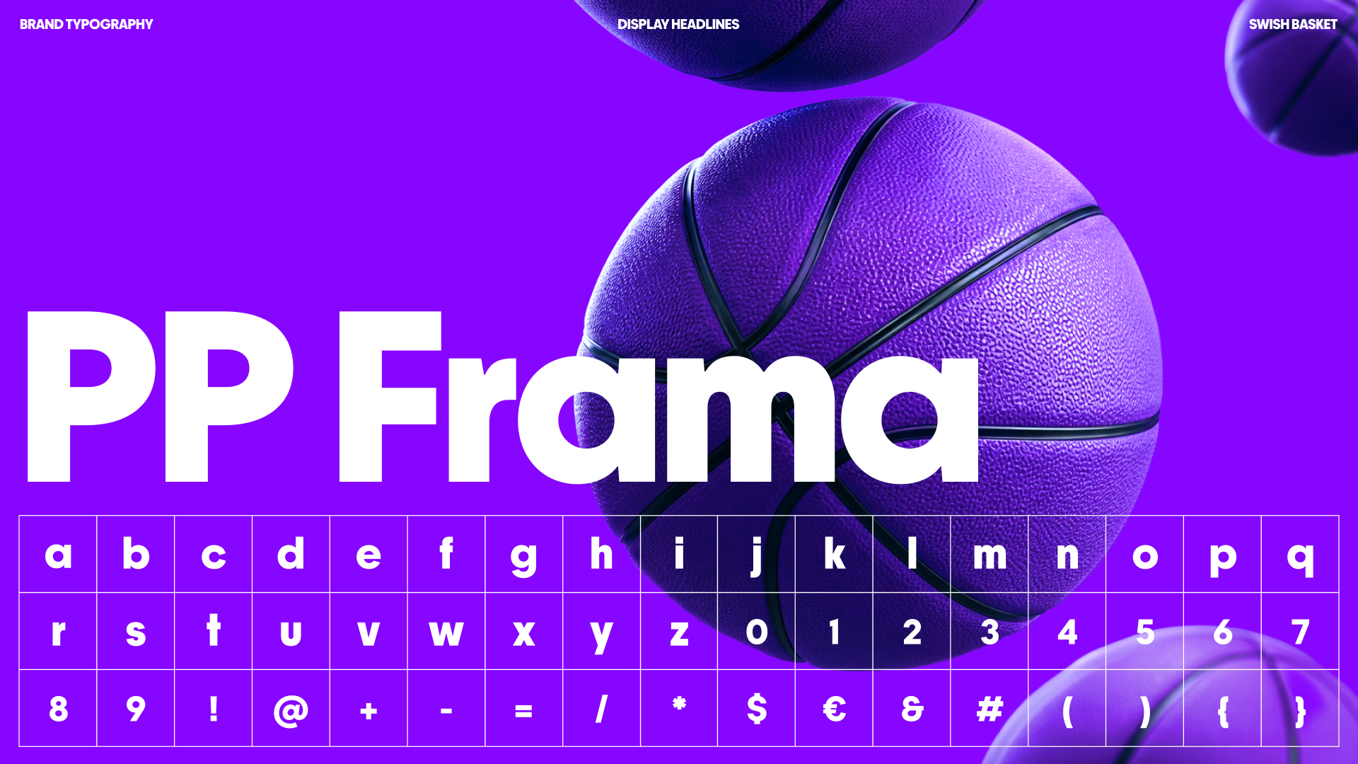Swish-typography